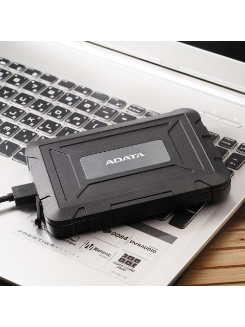 ADATA GABINETE DE DISCO DURO ED600 2.5 SATA III USB 3.1 NEGRO - ¡COMPRA $500 PESOS EN PRODUCTOS ADATA Y PARTICIPA PARA GANAR UN DISCO DURO EXTERNO ADATA!
