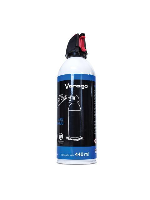 AIRE COMPRIMIDO VORAGO 440GRS CLN-100 PARA COMPONENTES ELECTRONICOS