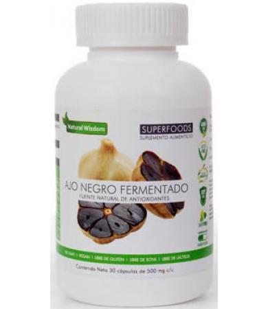 AJO NEGRO 30 CAP NATURAL WISDOM