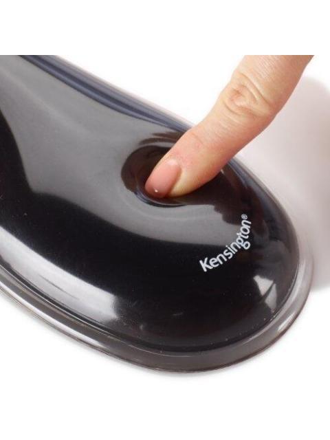ALFOMBRILLA PARA RATON Y REPOSAMUNECAS KENSINGTON DUO GEL ROJO NEGRO P5116