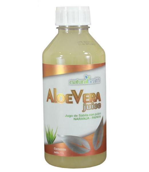 ALOE VERA SABOR NARANJA PAPAYA 1LT. OLAS