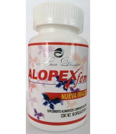 ALOPEX ESTIMULANTE DERMO CAPILAR 90 CAP FITOMEX