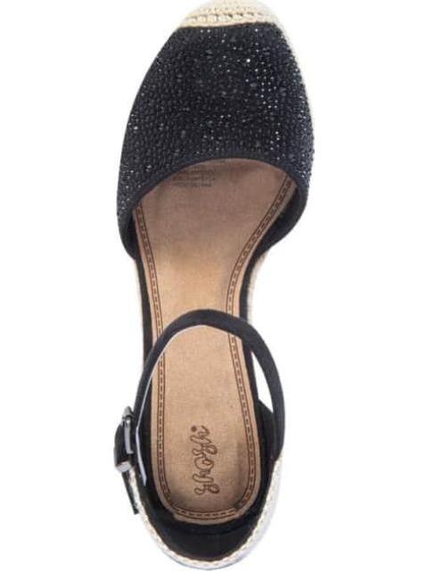 ALPARGATA CON PEDRERIA NEGRO SHOSH