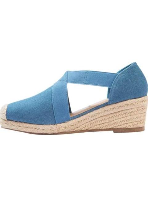 ALPARGATA ELASTICO AZUL MEZCLILLA SHOSH