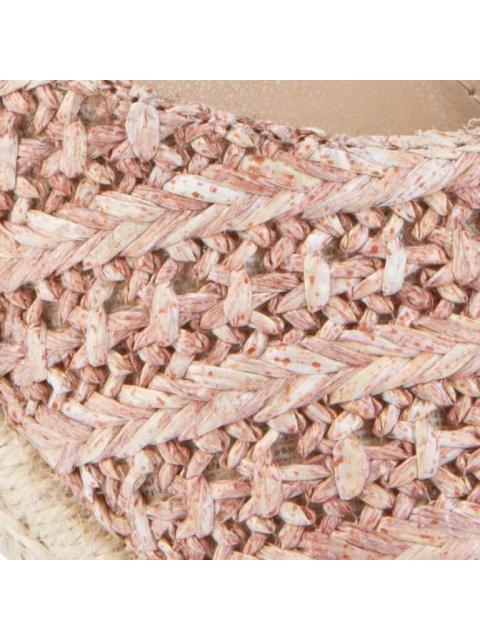 ALPARGATA DE RAFIA ROSA SHOSH