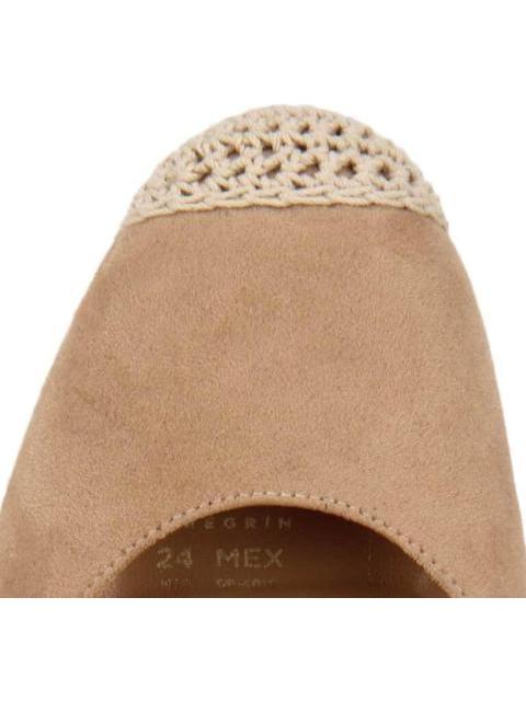 ALPARGATA MEDIA PLATAFORMA BEIGE BELINDA PEREGRIN