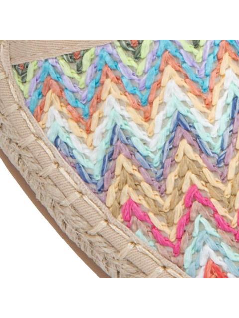 ALPARGATA TEJIDA MULTICOLOR SHOSH