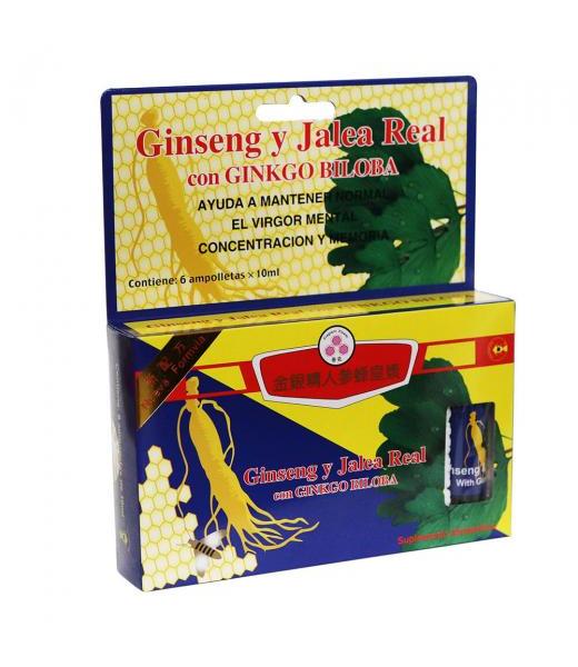AMP. GINSENG PANAX + ANTIOXIDANTES C 10 GN+VIDA