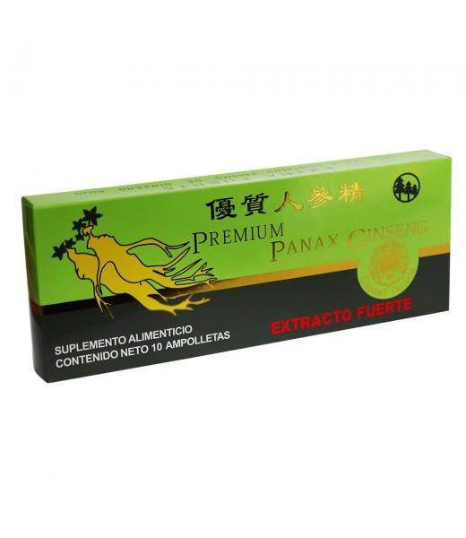 AMP. PREMIUM PANAX GINSENG C 10 (10ML C U) NATURAL SYSTEM