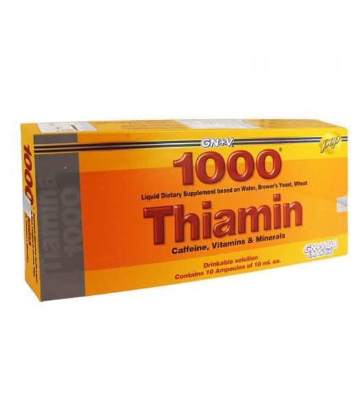 AMP. TIAMINA 1000 C 10 C CAFEINA VIT. Y MINERALES GN+VIDA