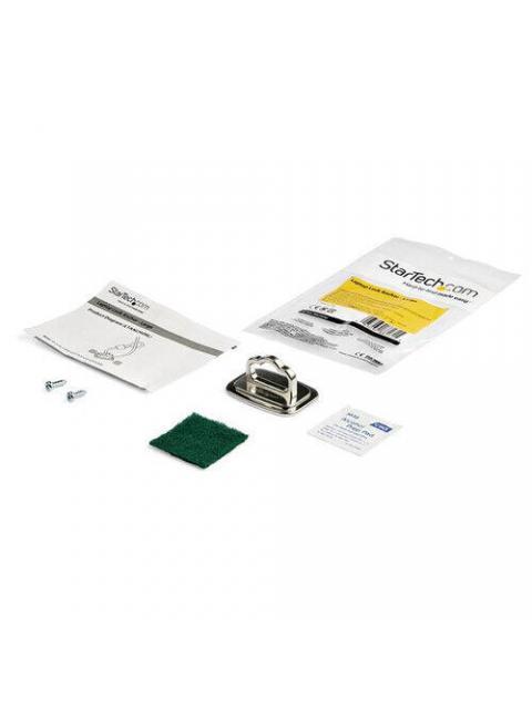 STARTECH  ANCLAJE PARA CABLE DE SEGURIDAD LTANCHORL ACERO PLATA