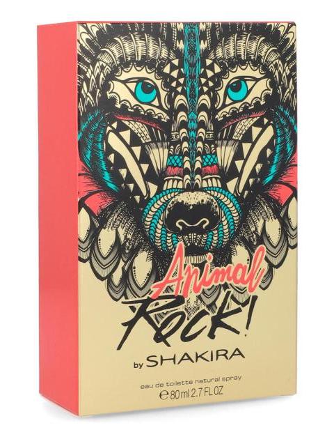 FRAGANCIA PARA DAMA SHAKIRA ANIMAL ROCK 80ML EDT SPRAY