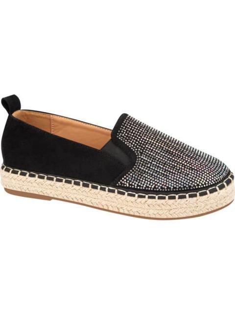 APARGATA CON PEDRERIA NEGRO SHOSH