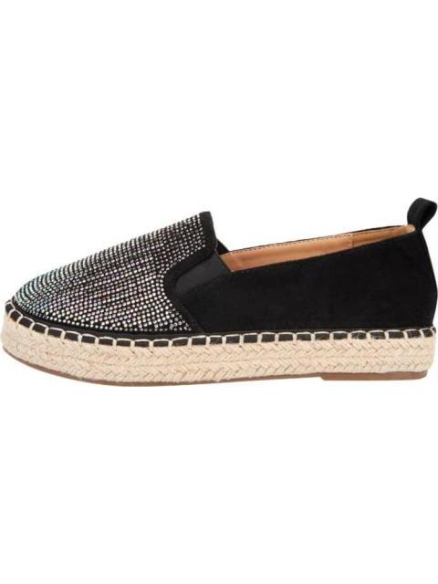APARGATA CON PEDRERIA NEGRO SHOSH
