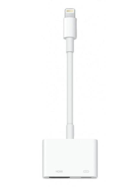 APPLE ADAPTADOR LIGHTNING MACHO - AV DIGITAL HEMBRA 11CM