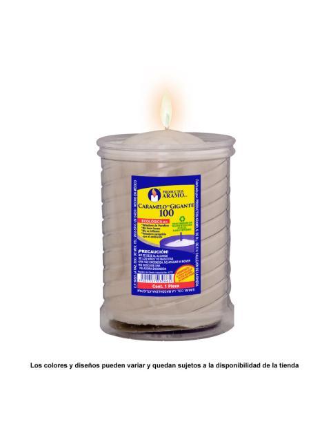 ARAMO VELADORA CARAMELO GIGANTE #100