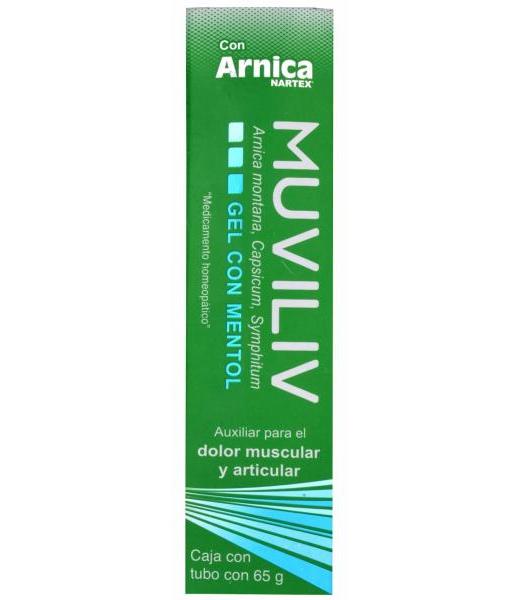 ARNICA GEL CON MENTOL 65 G NARTEX