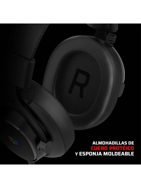 AUDIFONOS GAMER ALAMBRICO AVIATOR EXPERT HA777 BALAM RUSH LEGEND SERIES SONIDO ENVOLVENT 7.1 CANALES ALTA VOCES 53MM
