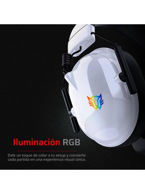 AUDIFONOS GAMER ALAMBRICO AVIATOR LEVEL HA757 BALAM RUSH LEGEND SERIES SONIDO ENVOLVENT ALTA VOCES 53MM MICROFONO OMNIDIRECCIONAL