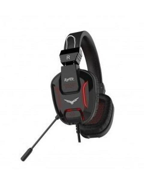 AUDIFONOS GAMER NACEB RAPTOR ALAMBRICO 2.5 METROS 3.5MM NEGRO