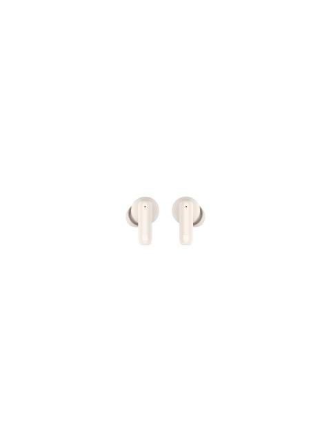 AUDIFONOS INEAR NTWS103 BLUETOOTH 5.3 TWS SUPER BASS MANOS LIBRES HASTA 5 HRS DE DURACION 4 INDICADORES DE CARGA EN DOCK BEIGE