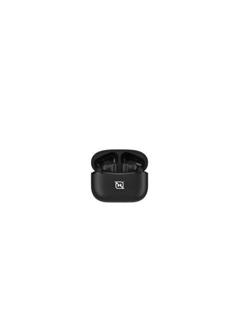 AUDIFONOS INEAR NTWS103 BLUETOOTH 5.3 TWS SUPER BASS MANOS LIBRES HASTA 5 HRS DE DURACION 4 INDICADORES DE CARGA EN DOCK NEGRO