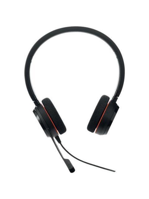 AUDIFONOS JABRA EVOLVE 20 UC STEREO ALAMBRICO CON MICROFONO USB NEGERO 4999-829-209