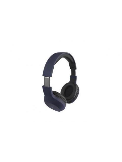 PERFECT CHOICE AUDIFONOS CON MICROFONO PC-116769 BLUETOOTH INALAMBRICO USB NEGRO-AZUL