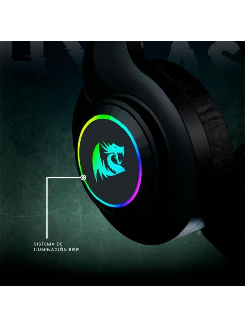 AUDIFONOS REDRAGON HYLAS NEGRO