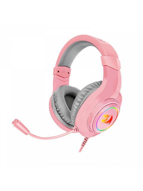 AUDIFONOS REDRAGON HYLAS PINK ROSA