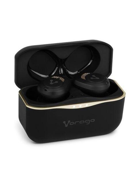 AUDIFONOS VORAGO 600 INALAMBRICO BLUETOOTH TWS 20HZ NEGRO ESB-600-ANC