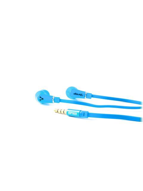 AUDIFONOS VORAGO EP-103 AZUL 3.5MM 2M MANOS LIBRES