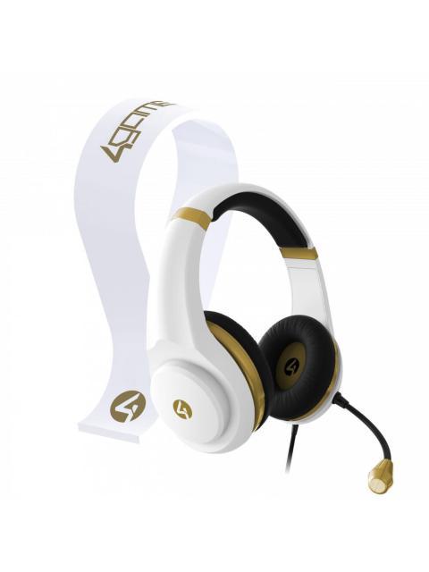 AURICULARES PARA JUEGOS 4GAMERS XPGOLDRWHT4G (COLOR BLANCODORADO)