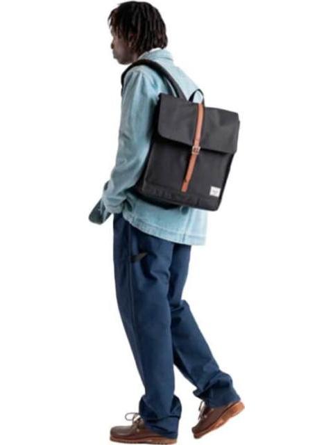 BACKPACK MOCHILA MOCHILA CITY NEGRO HERSCHEL