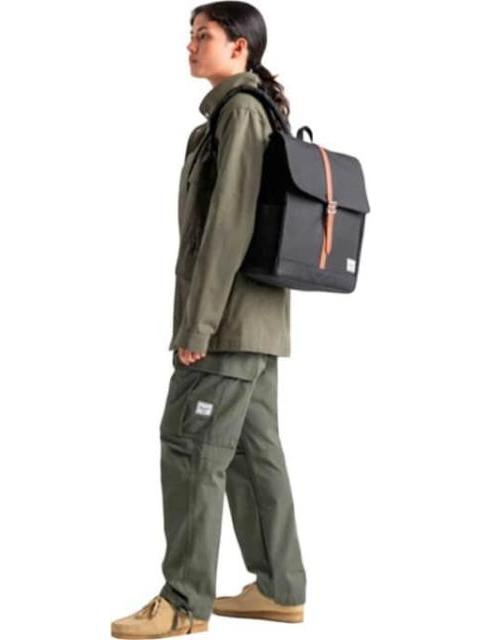BACKPACK MOCHILA MOCHILA CITY NEGRO HERSCHEL