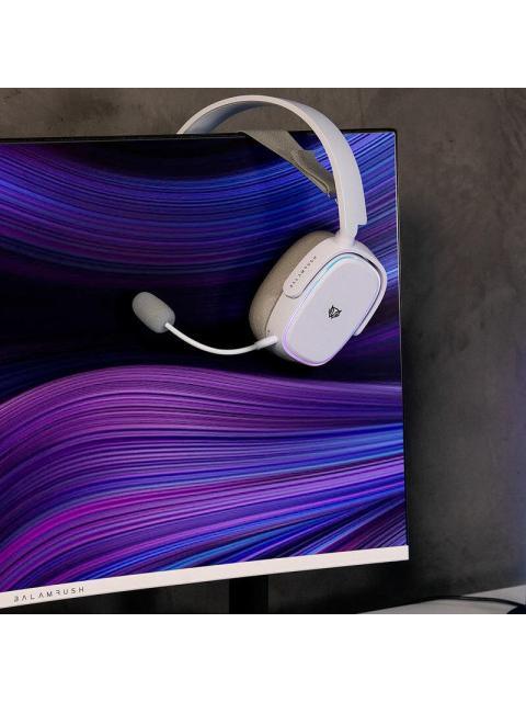 BALAM RUSH AUDIFONOS GAMER AEON HS999 7.1 ALAMBRICO-INALAMBRICO 3.5MM-BLUETOOTH BLANCO