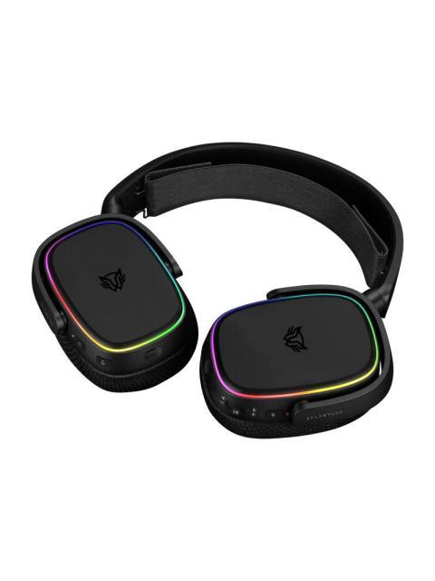BALAM RUSH AUDIFONOS GAMER AEON HS999 7.1 ALAMBRICO-INALAMBRICO 3.5MM-BLUETOOTH NEGRO