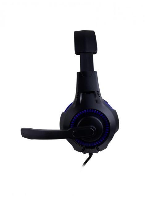 BALAM RUSH AUDIFONOS GAMER BASS ALAMBRICO 1.8 METROS 3.5MM-USB NEGRO
