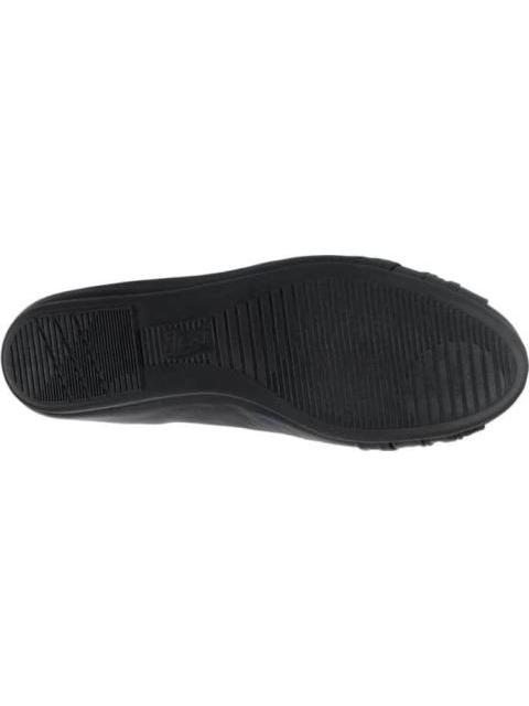 BALLERINA DE PIEL CON MOÑO NEGRO FLEXI