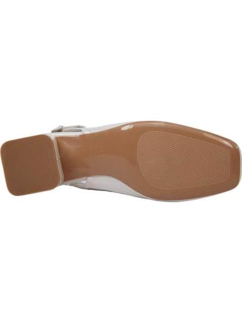 BALLERINA DESTALONADA CON HEBILLAS BEIGE/HUESO VI LINE FASHION