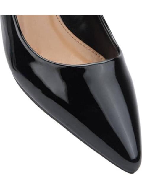 BALLERINA TACON ANCHO NEGRO VI LINE FASHION