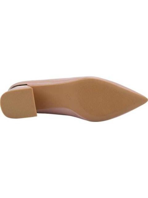 BALLERINA TACON ANCHO NUDE VI LINE FASHION