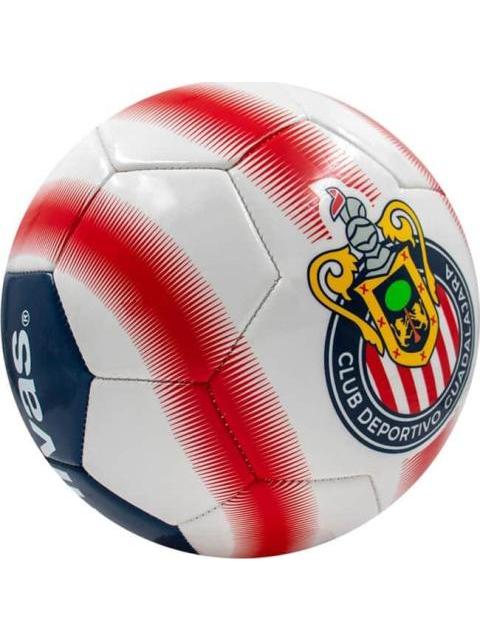 BALON DE FUTBOL NO.5 CLUB DEPORTIVO GUADALAJARA BLANCO VOIT