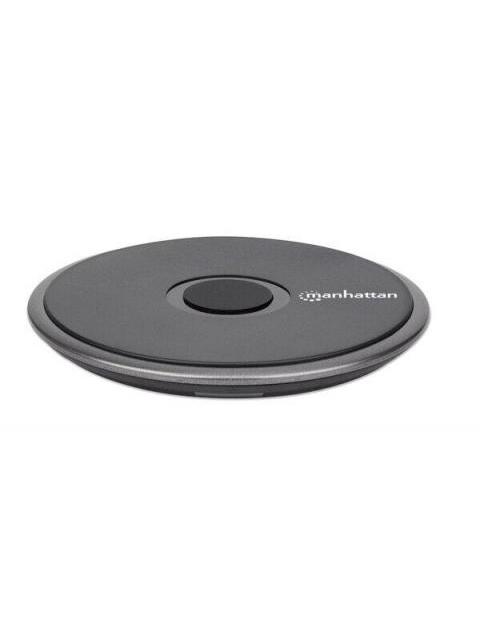 MANHATTAN CARGADOR INALAMBRICO 102186 10W NEGRO