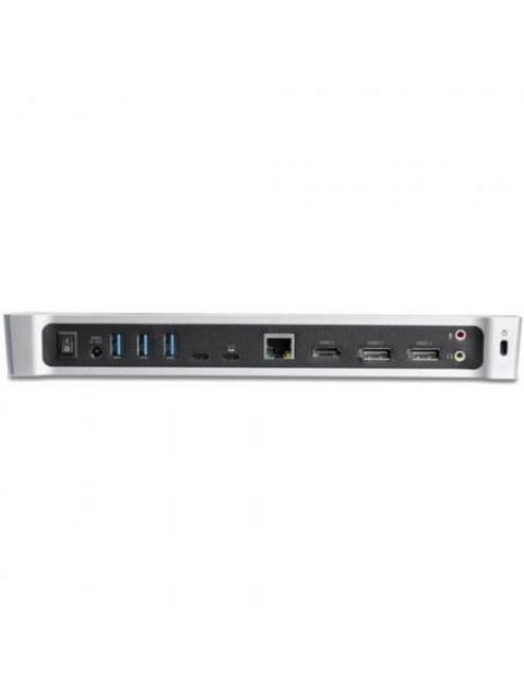 STARTECH  DOCKING STATION DK30CH2DEP USB-C 2X USB 3.0 1X HDMI 2X DISPLAYPORT 1X RJ-45 PLATA-NEGRO