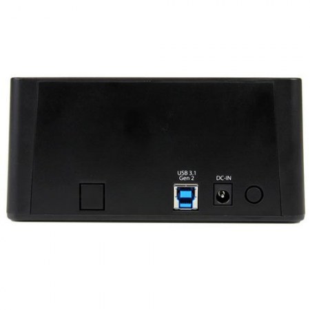 STARTECH  DOCKING STATION CON FUNCION DE COPIADO RAPIDO DE 2 BAHIAS USB 3.1 SATA 2.5-3.5