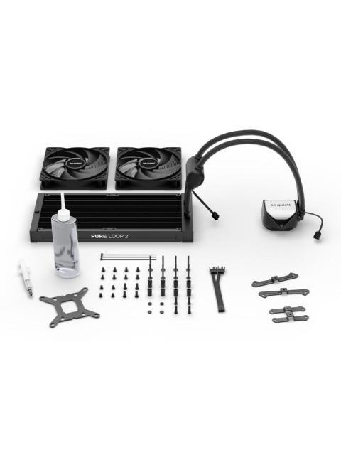 BE QUIET! PURE LOOP 2 ENFRIAMIENTO LIQUIDO PARA CPU 2X 140MM HASTA 1800RPM NEGRO