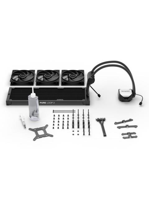 BE QUIET! PURE LOOP 2 ENFRIAMIENTO LIQUIDO PARA CPU 3X 120MM HASTA 2100RPM NEGRO