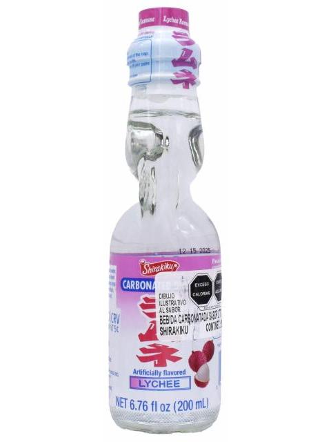 BEBIDA CARBONATADA LITCHI 200 ML SHIRAKIKU