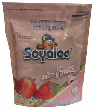 BEBIDA DE SOYA FRESA 500 G SOYALAC RAPIFRUIT